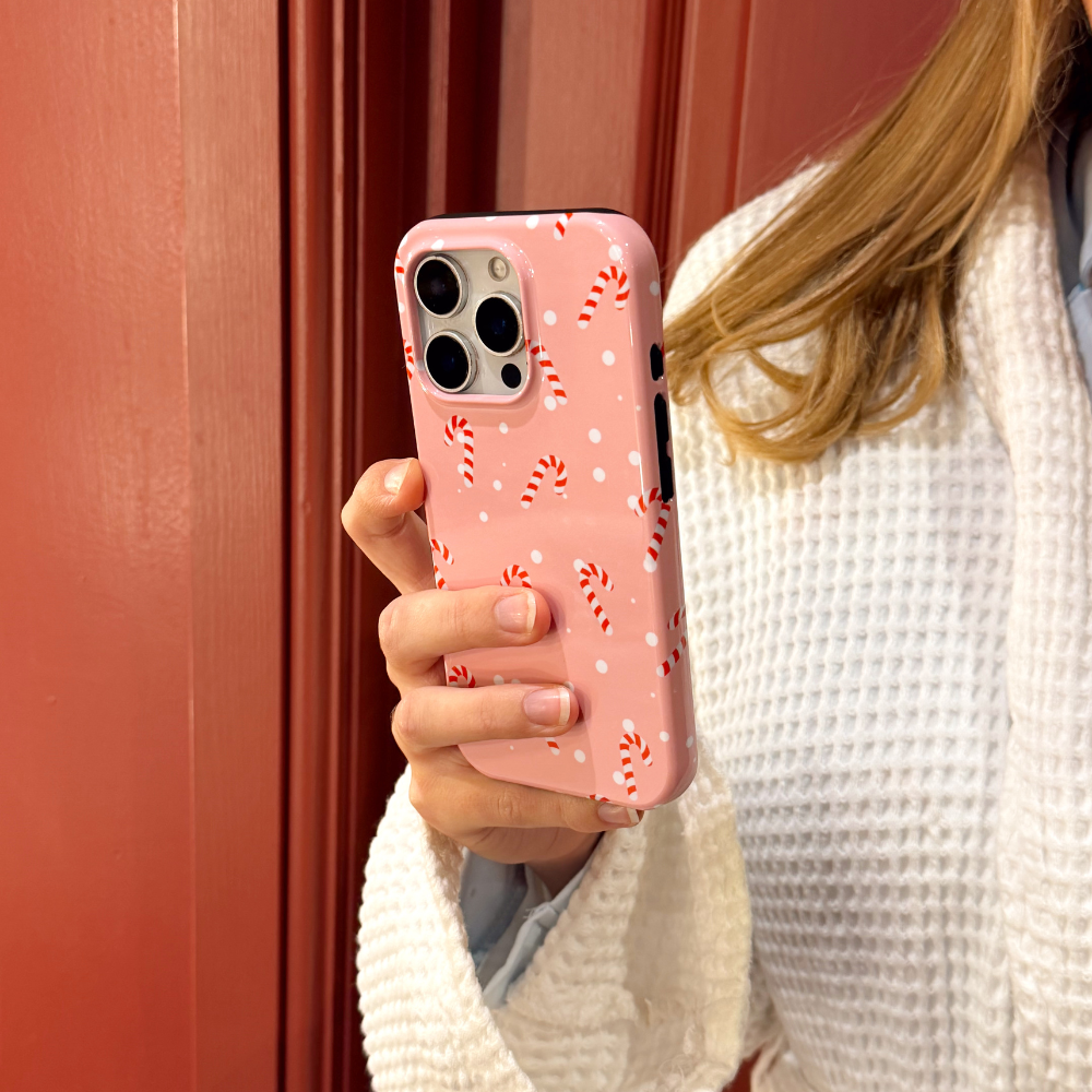 Tough MagSafe® Phone Case - Candy Canes