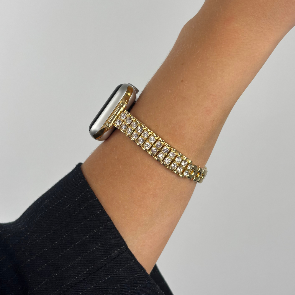 Sparkle Season Apple Watch Strap - Gold