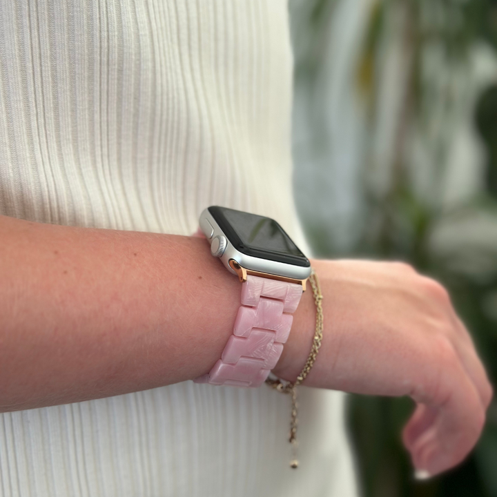 Luxe Pink Apple Watch Strap
