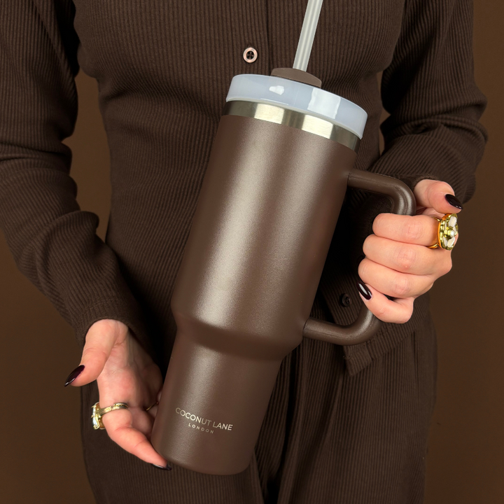 Stainless Steel Tumbler - Chocolate