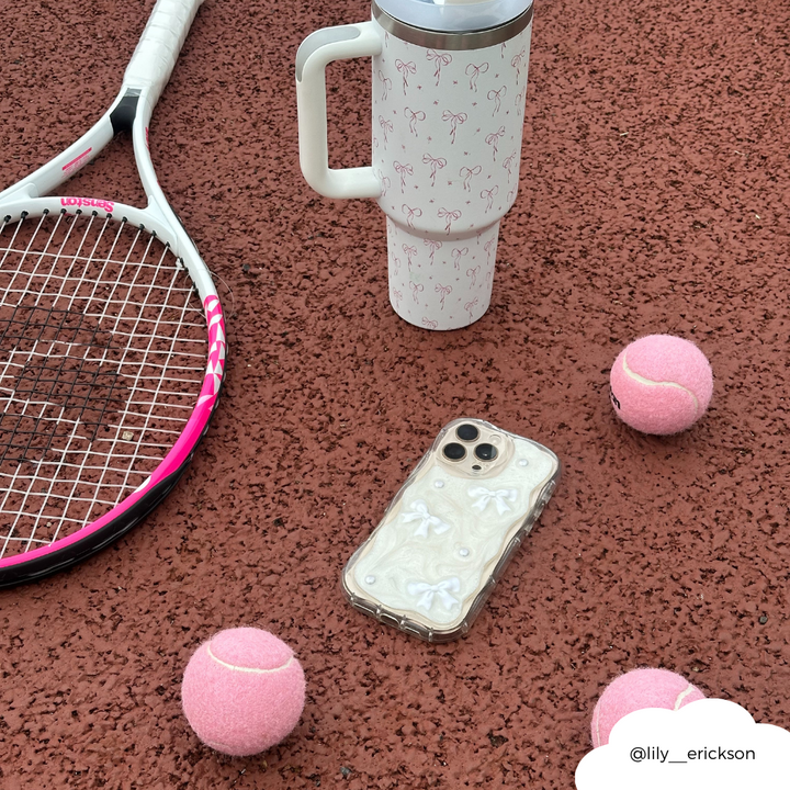 Pearls & Bows Phone Case