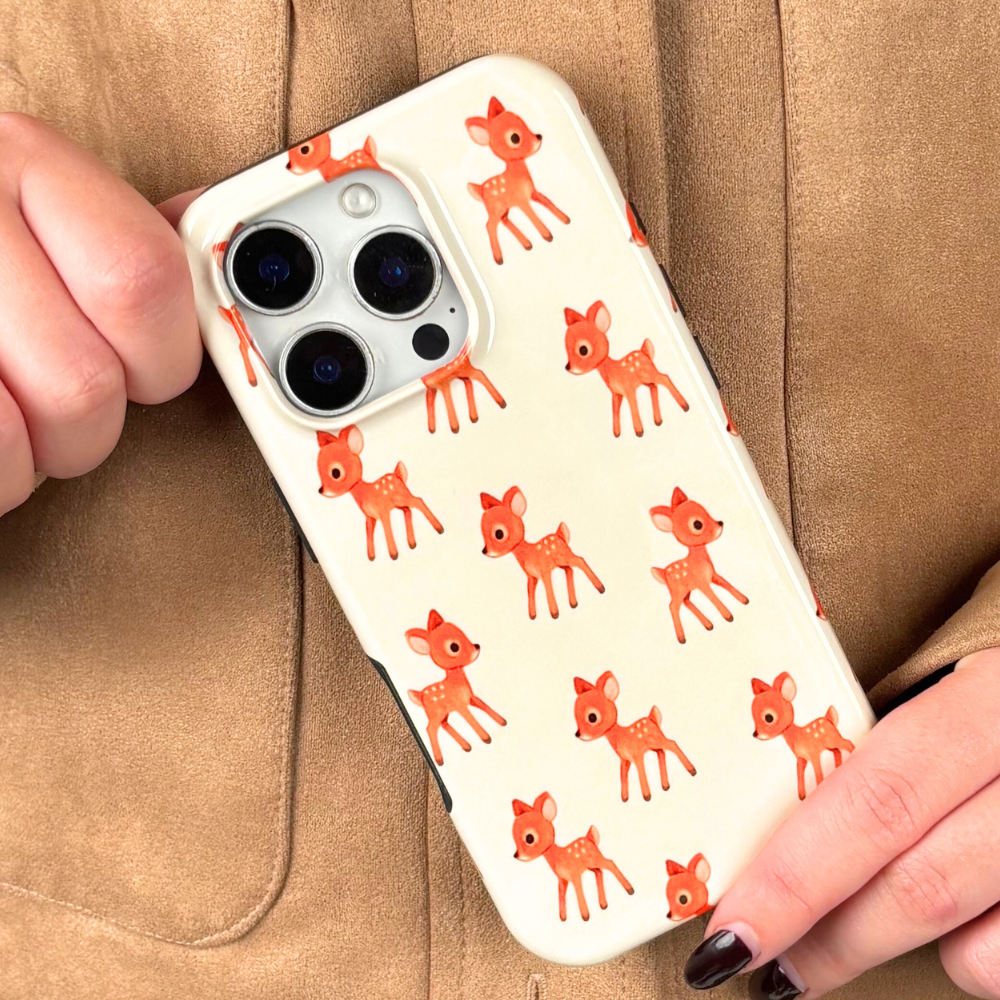 Tough Phone Case - Cute Fawn