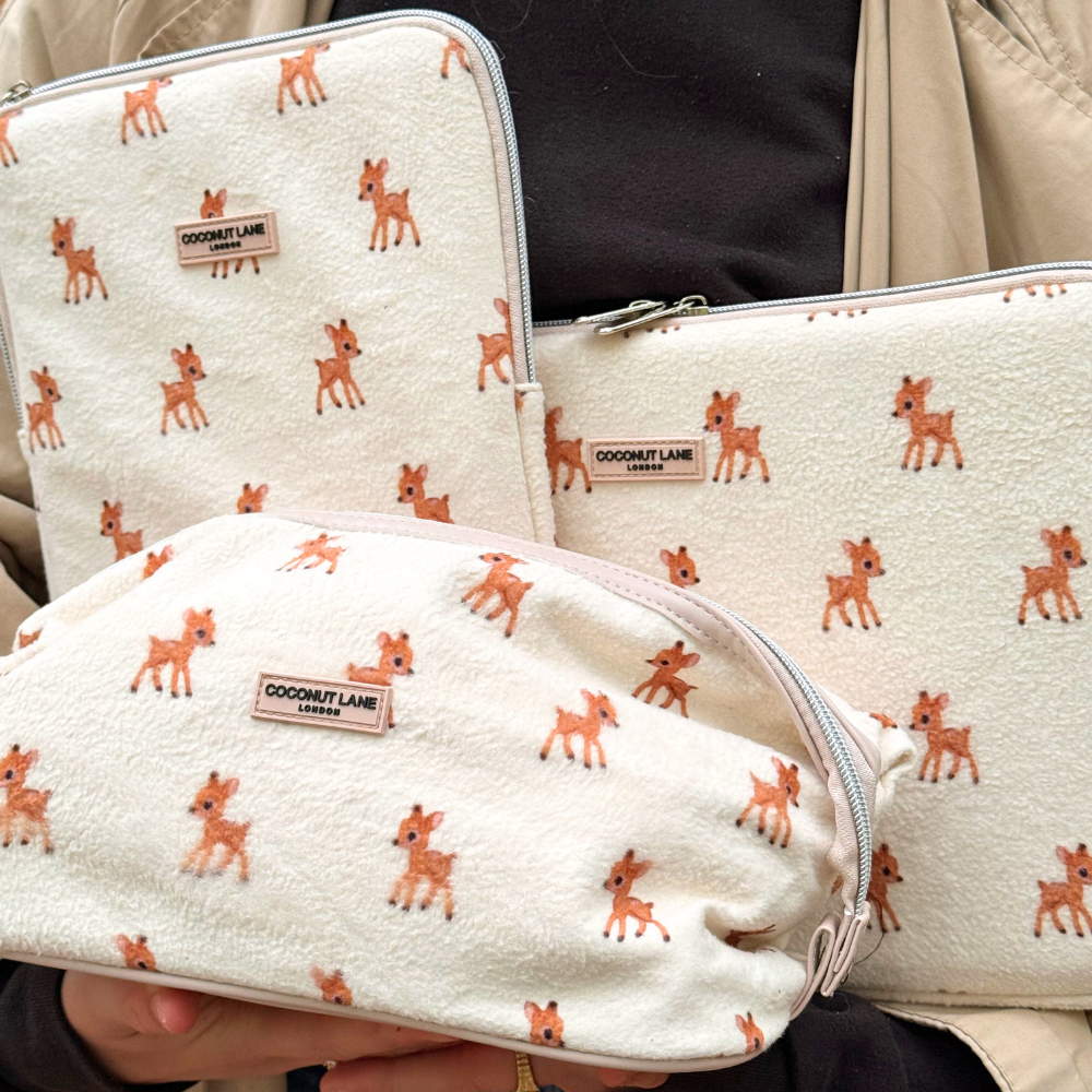 Fleecy Fawn Laptop Sleeve