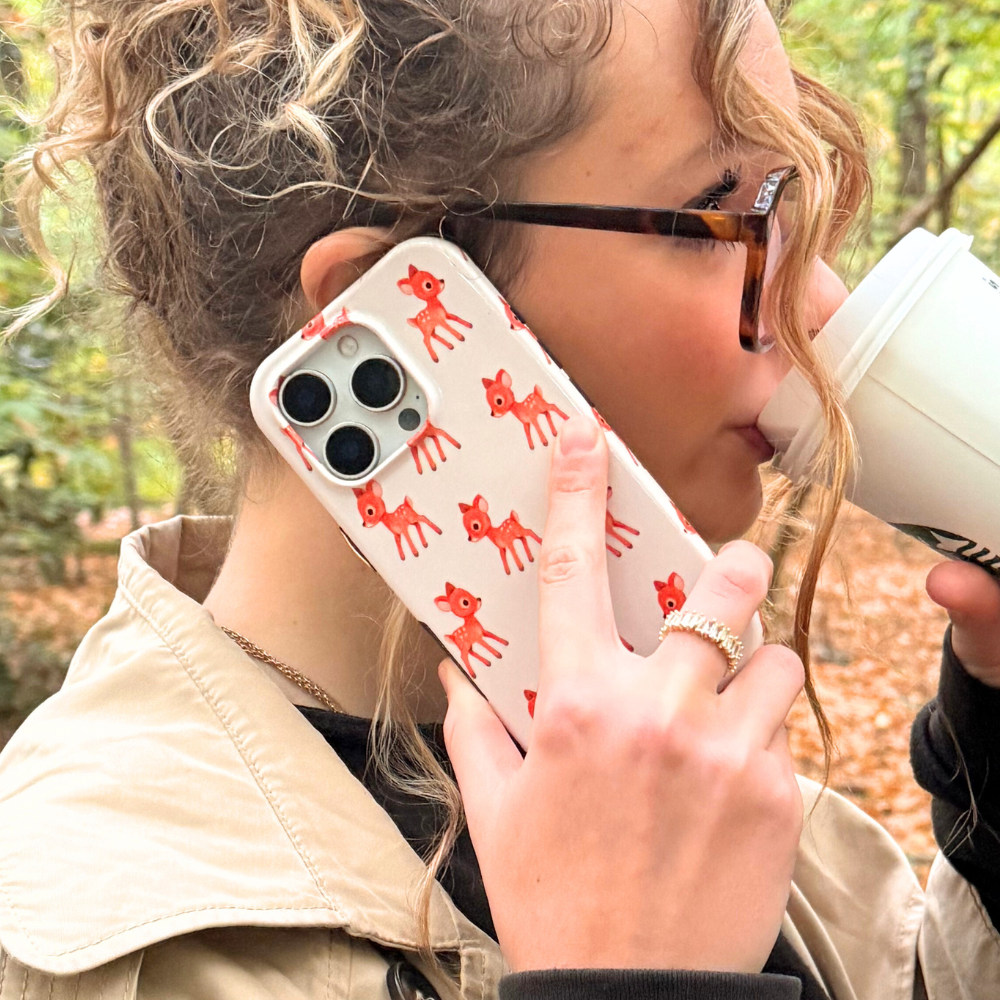 Tough Phone Case - Cute Fawn
