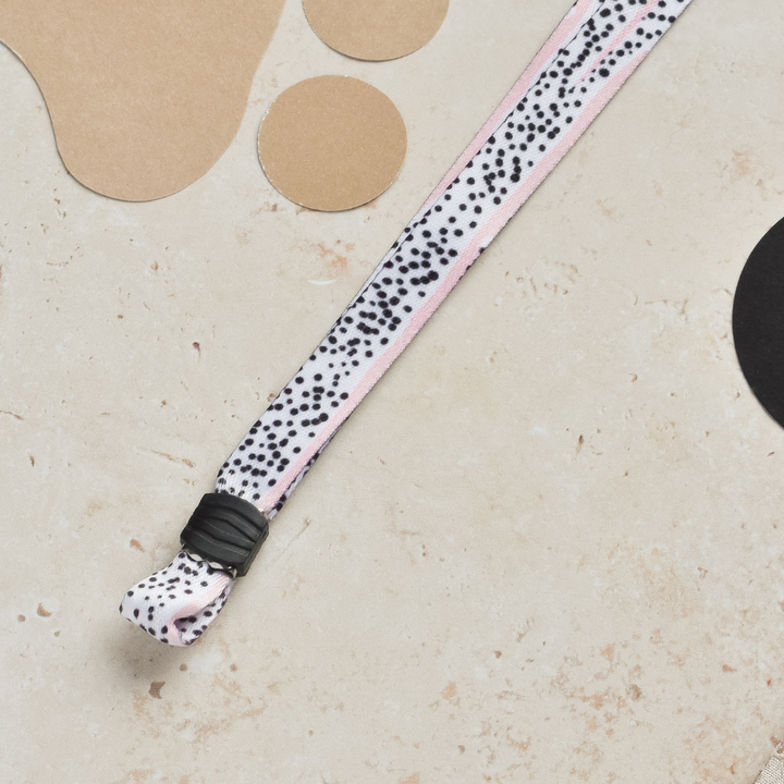 Lanyard - Pink Dalmatian