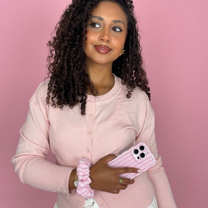 Wavy Phone Case - Powder Stripes