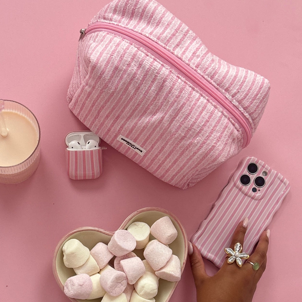 Wavy Phone Case - Powder Stripes