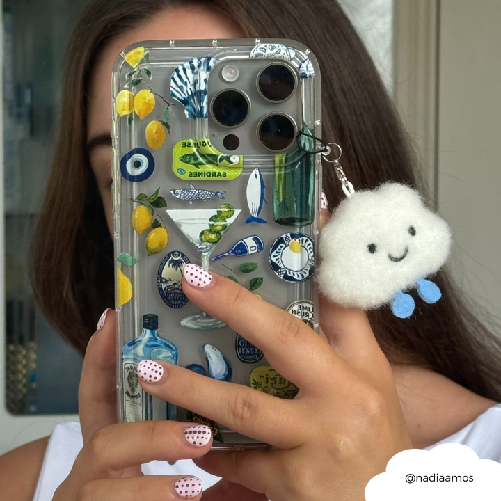 Clear Phone Case - Martini Coast