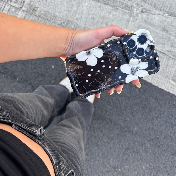 Wavy Phone Case - Mono Flora