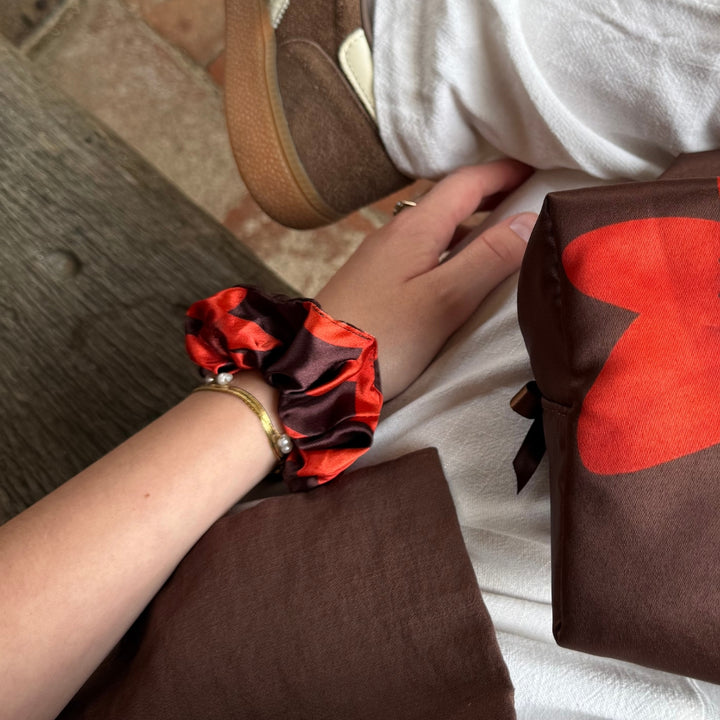 Cinnamon Lily Scrunchie