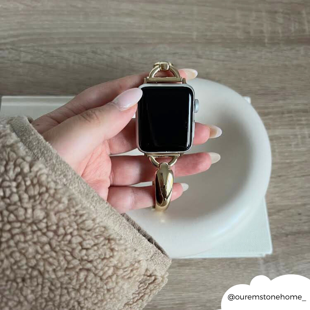 Bangle Apple Watch Strap - Gold