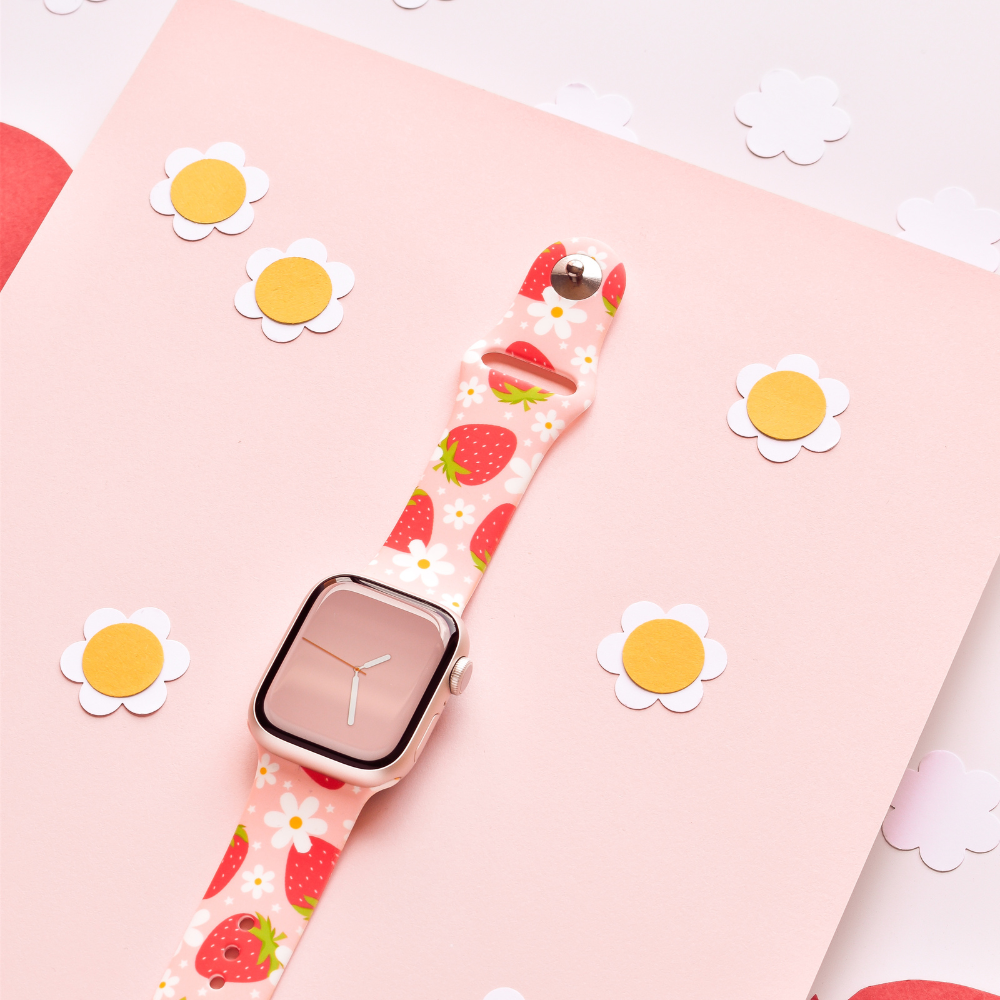 Berry Cute Strawberry Apple Watch Strap