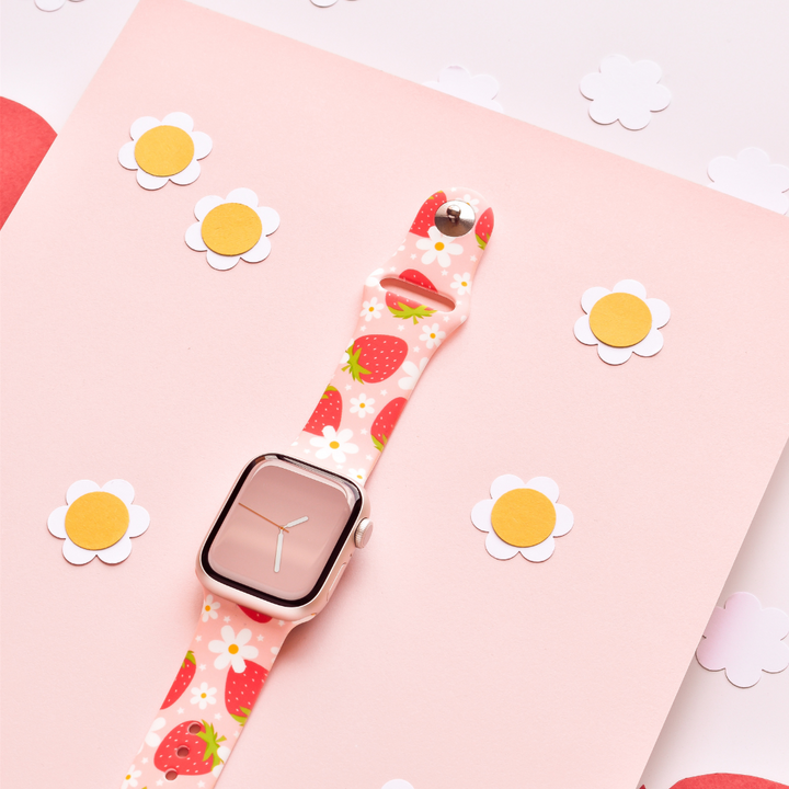 Berry Cute Strawberry Apple Watch Strap