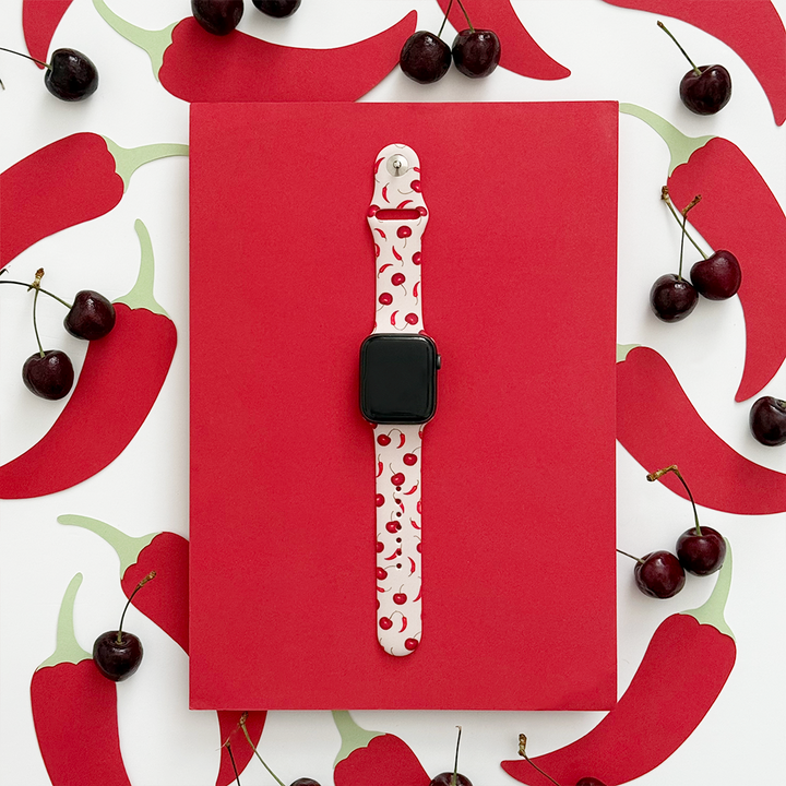 Cherry Spice Apple Watch Strap