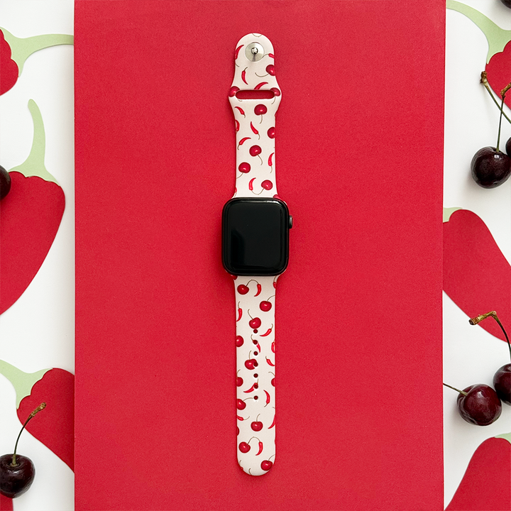 Cherry Spice Apple Watch Strap