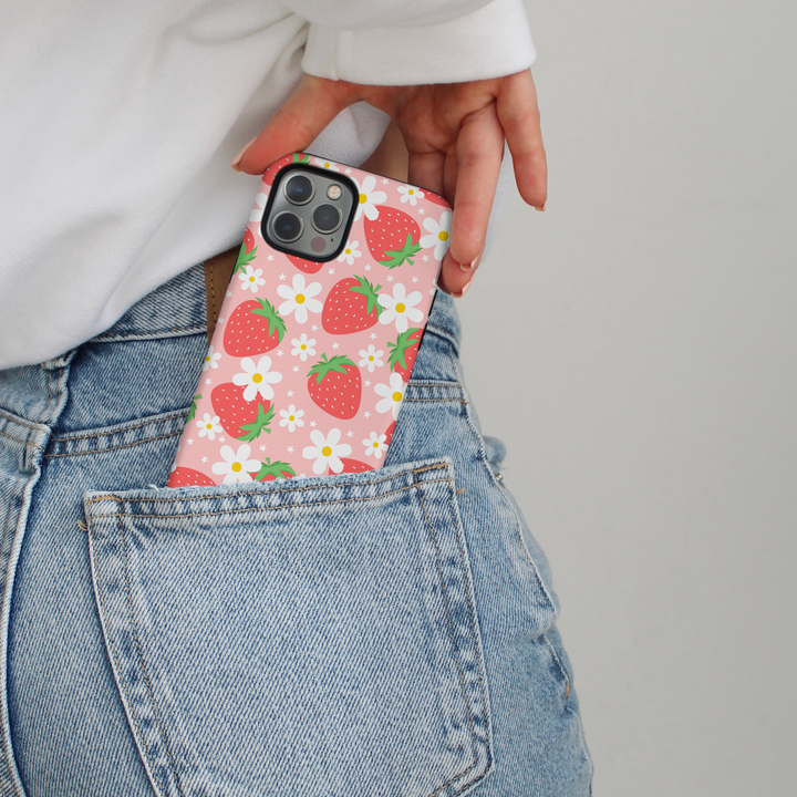 Tough Phone Case - Berry Cute Strawberry