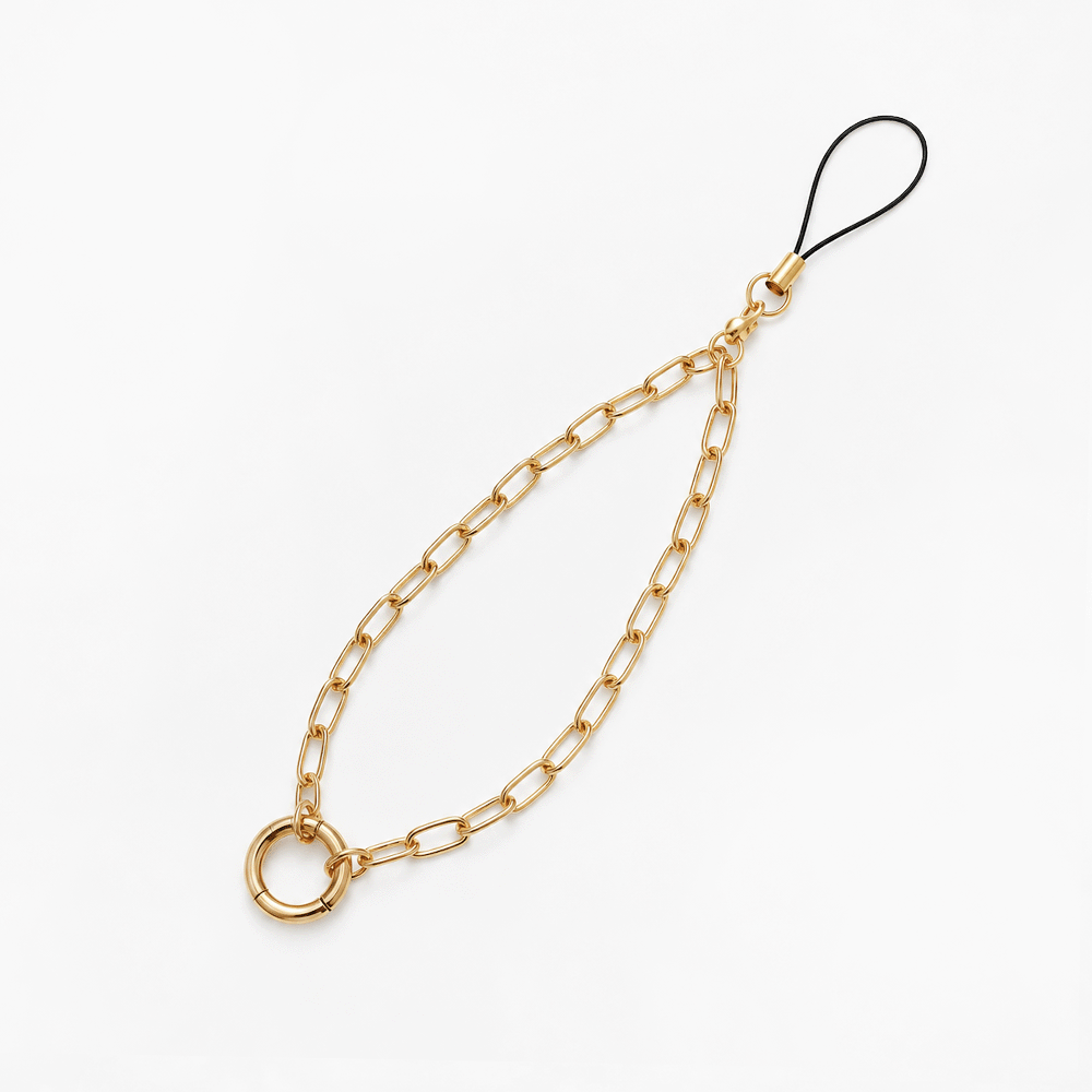 Charm Bar Chain - Paperclip O Ring