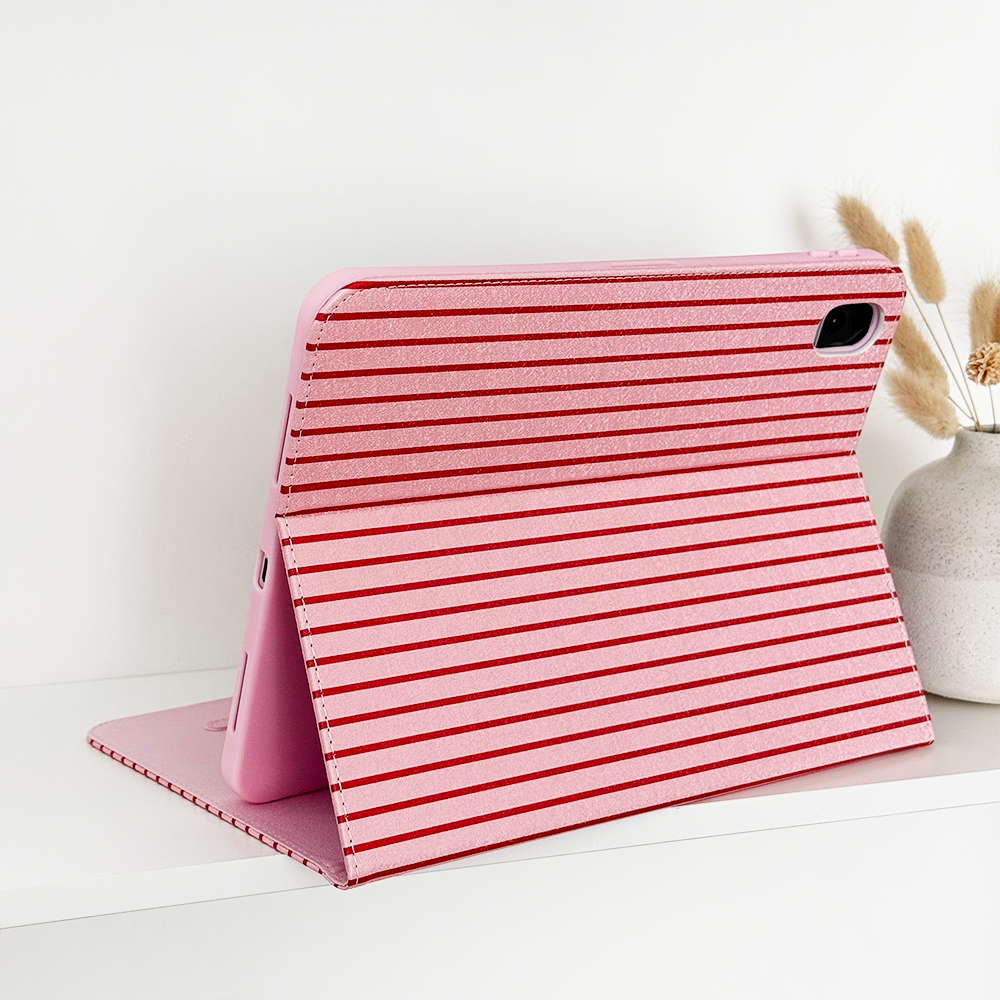Cherry Stripes iPad Case