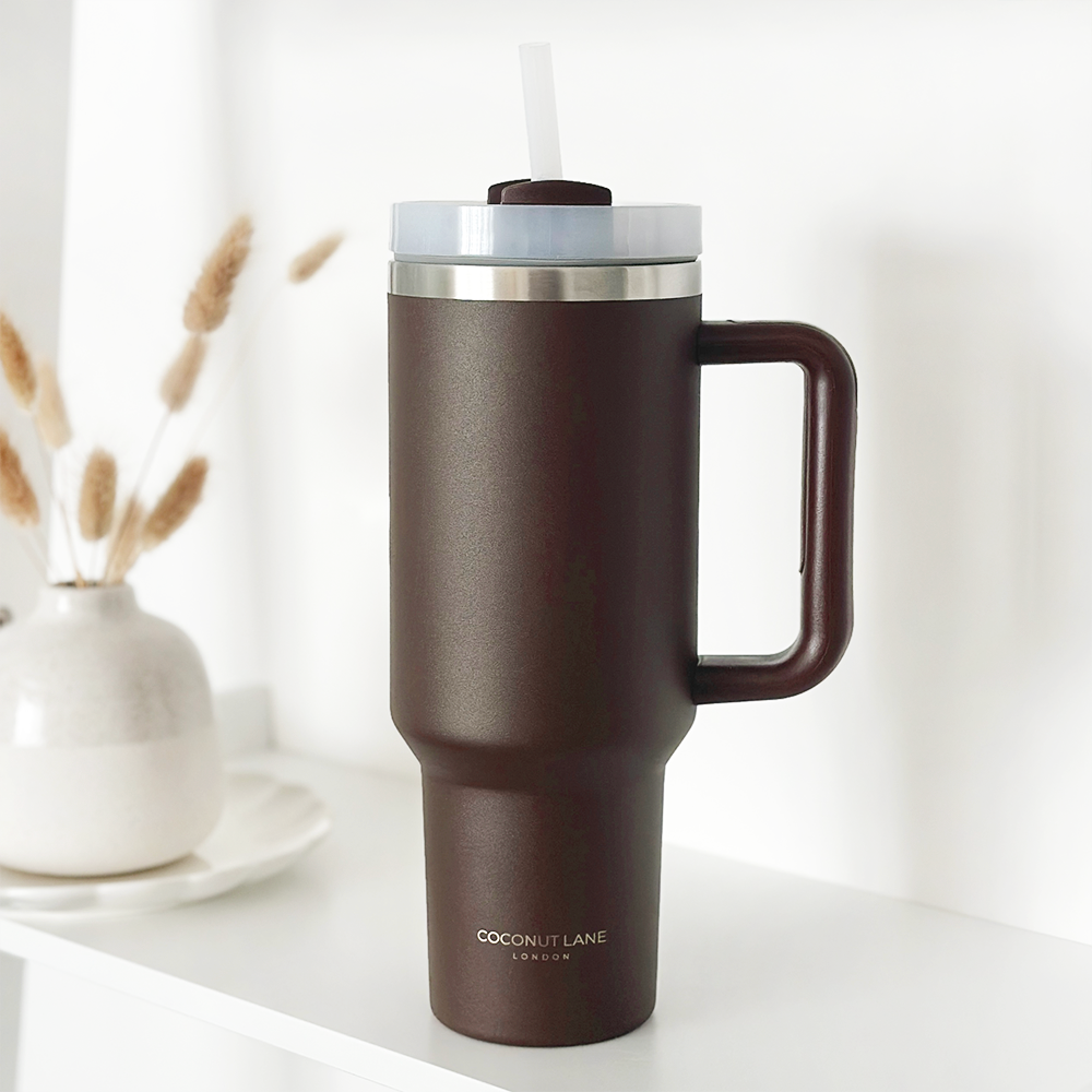 Stainless Steel Tumbler - Chocolate