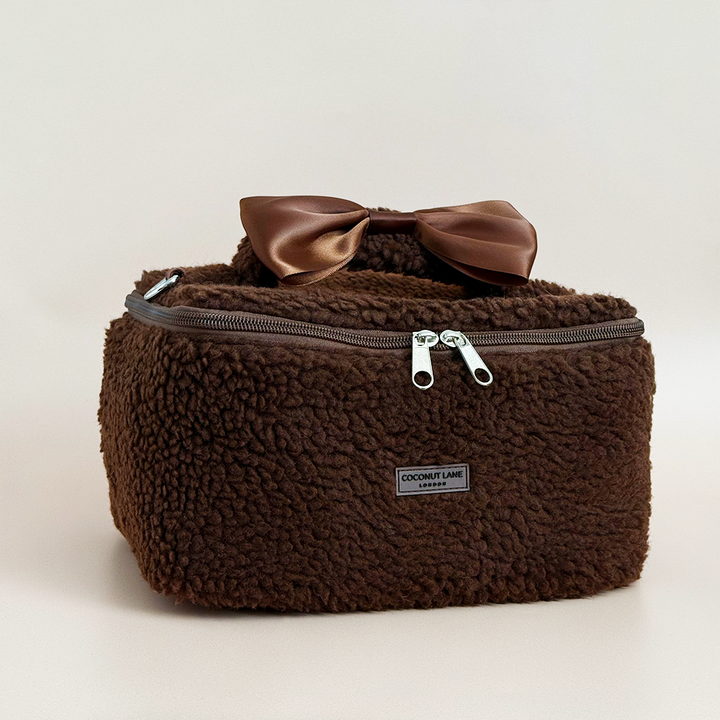 Travel Vanity Case - Chocolate Teddy