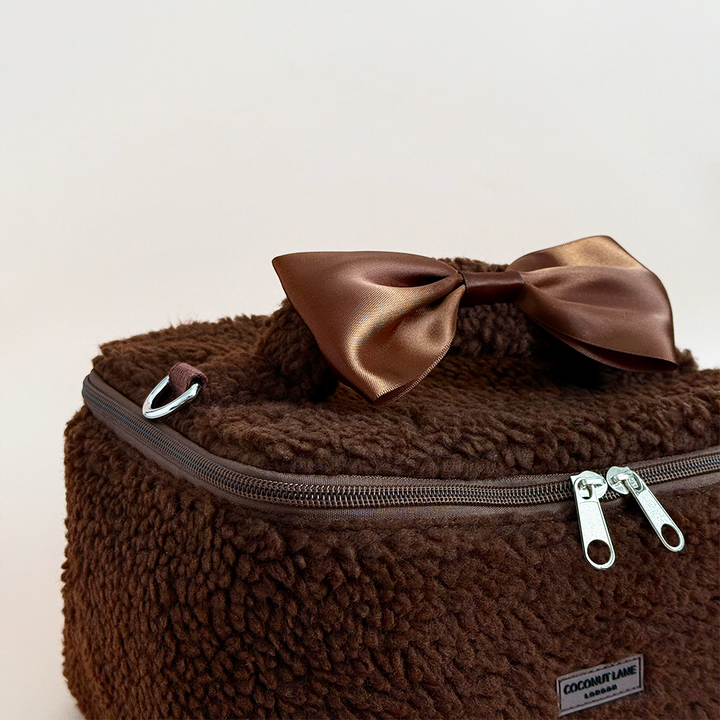 Travel Vanity Case - Chocolate Teddy