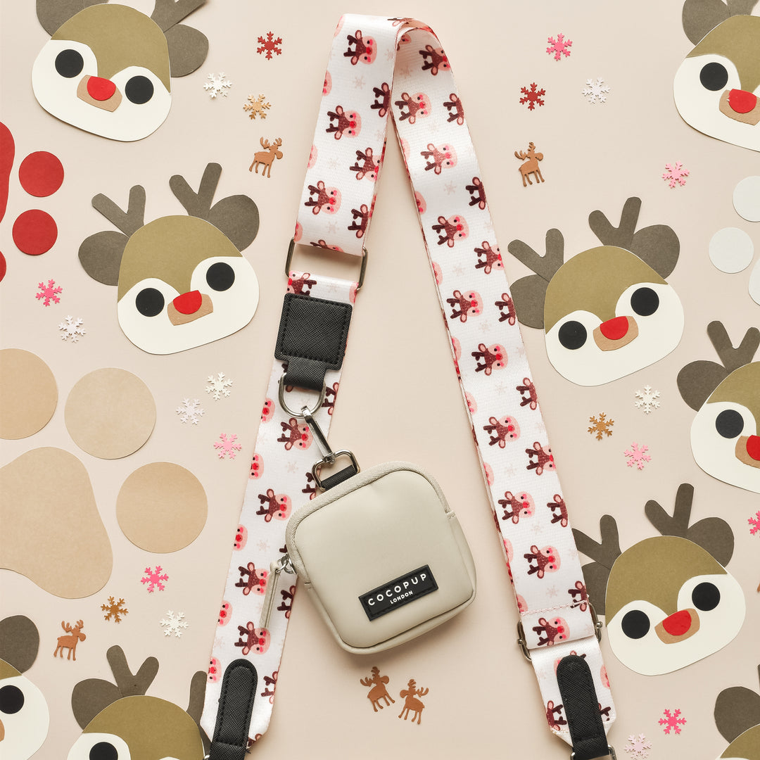 Dog Walking Black Bag Bundle - Ralphie Reindeer