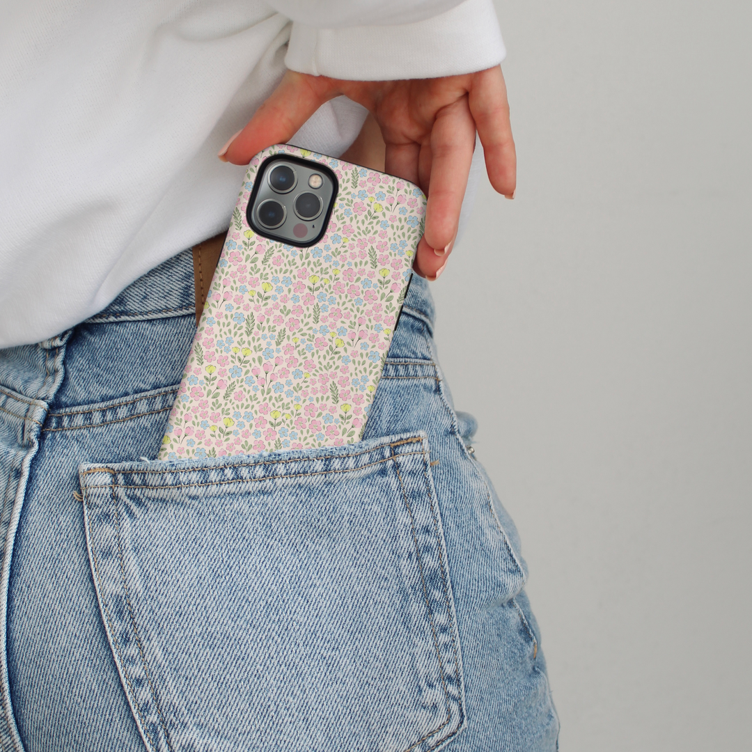 Tough Phone Case - Ditsy Flower Meadow