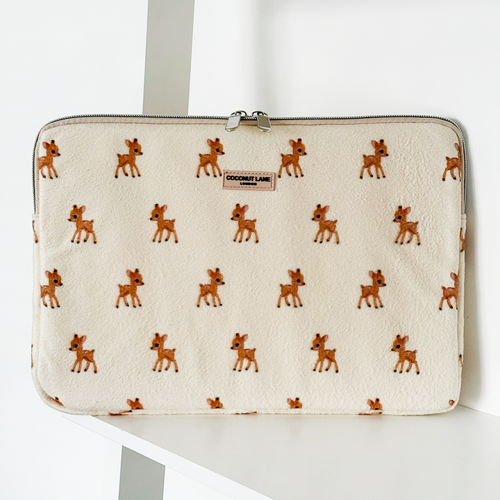 Fleecy Fawn Laptop Sleeve