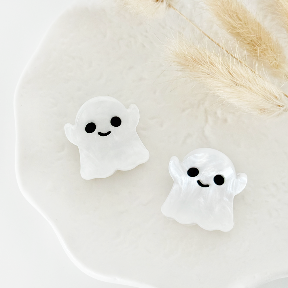 Cute Ghost Mini Claw Clips