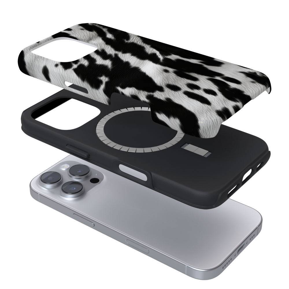 Tough MagSafe® Phone Case - Monochrome Moo