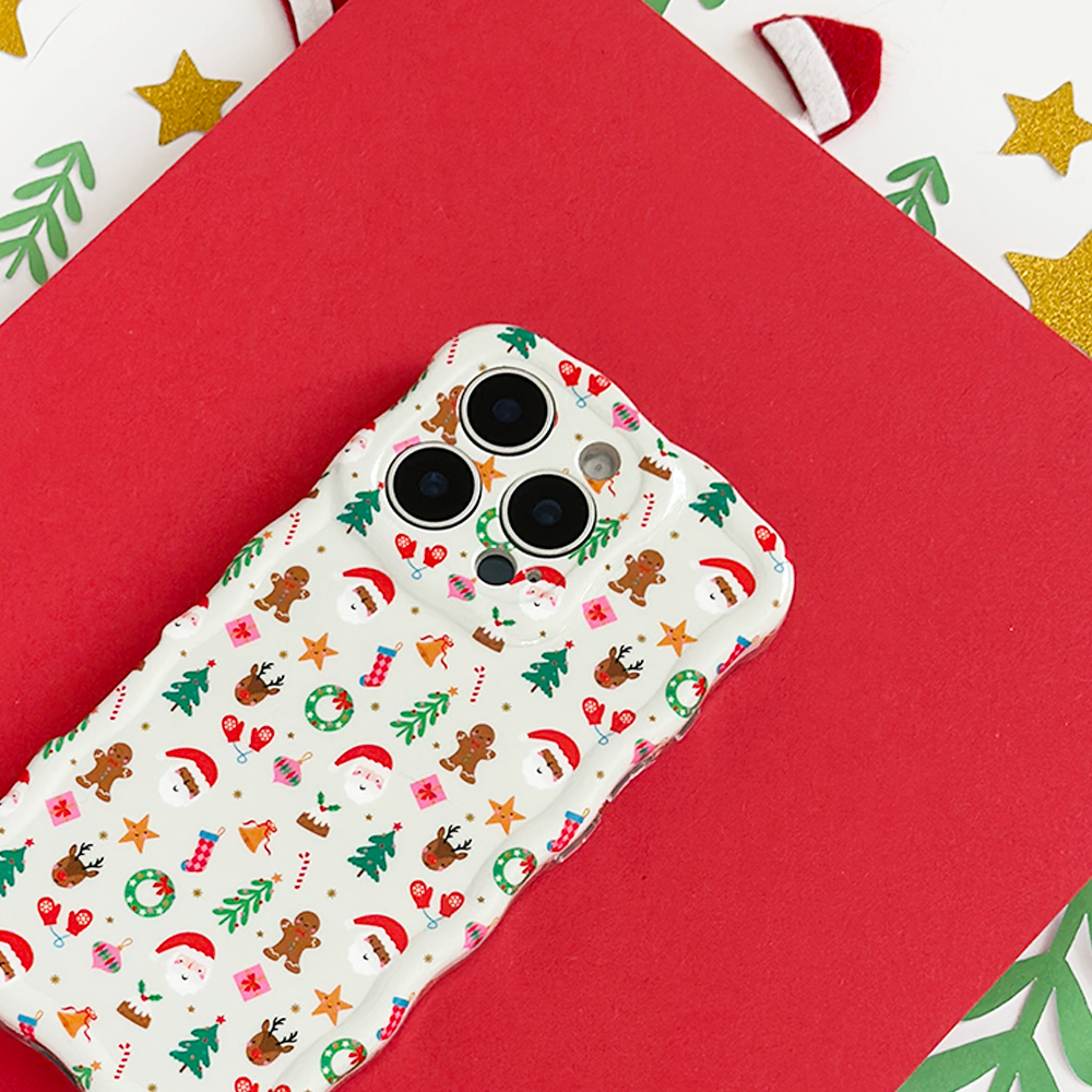 Wavy Phone Case - Christmas Party