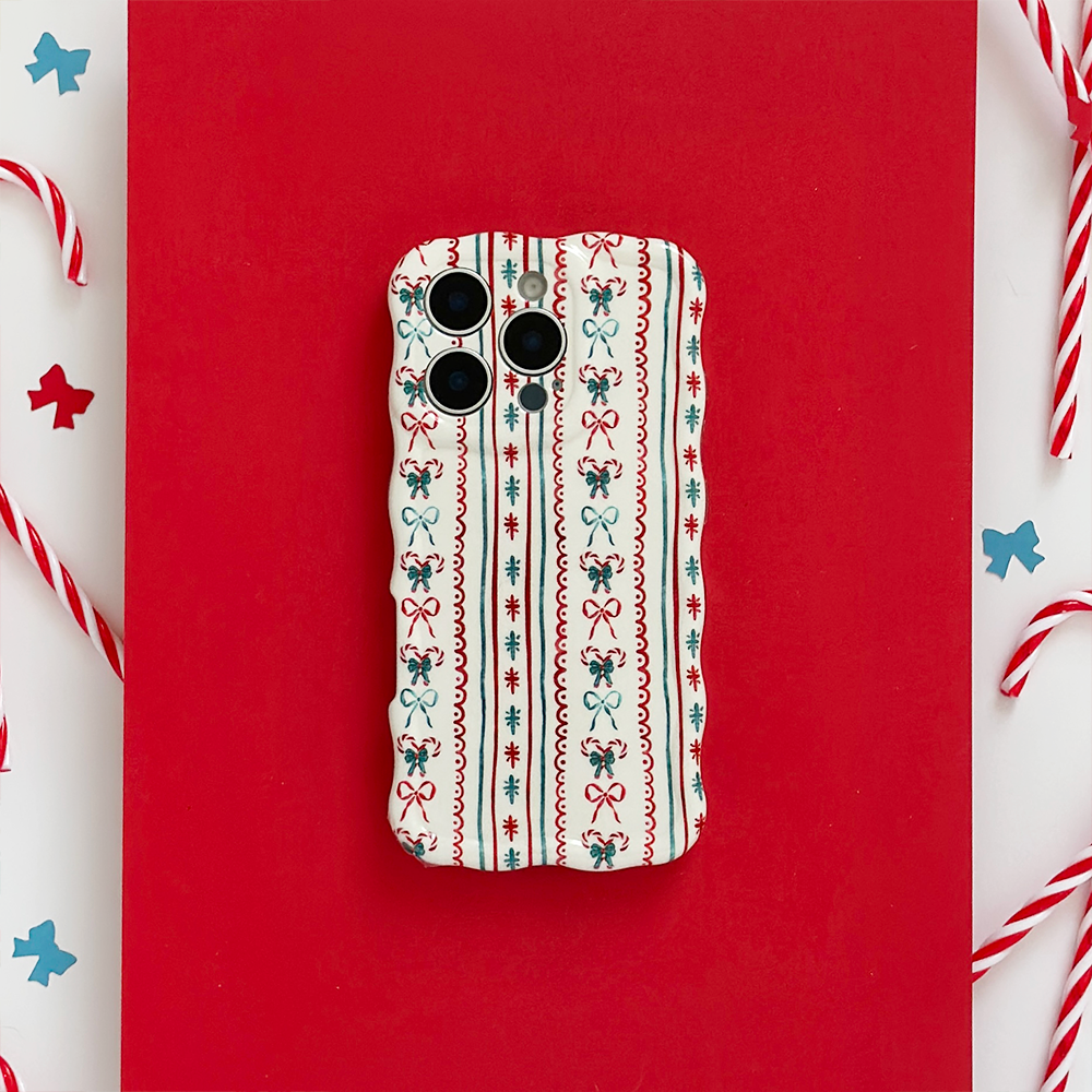 Wavy Phone Case - Let It Bow