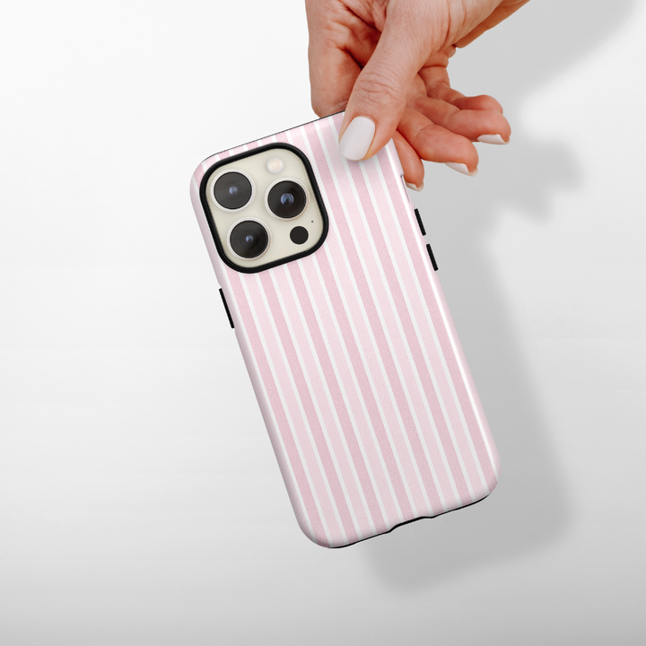 Tough Phone Case - Powder Stripes