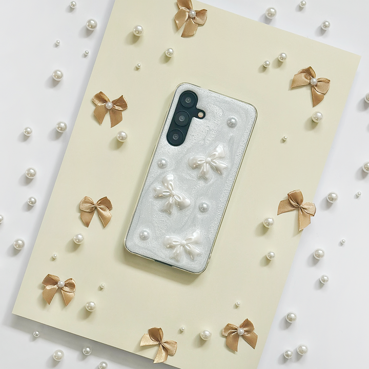 Samsung Pearls & Bows Phone Case