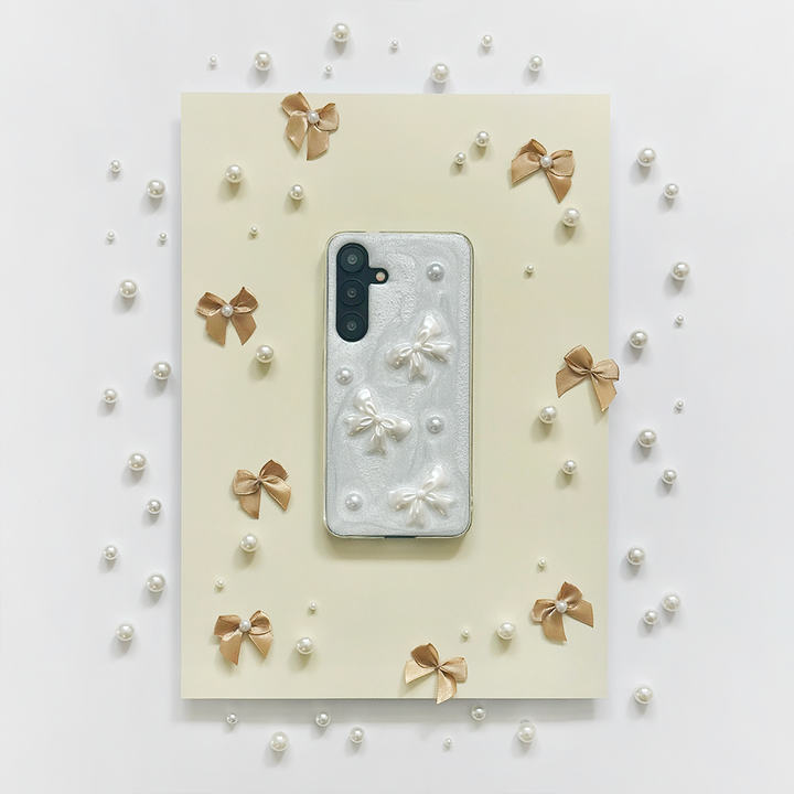 Samsung Pearls & Bows Phone Case