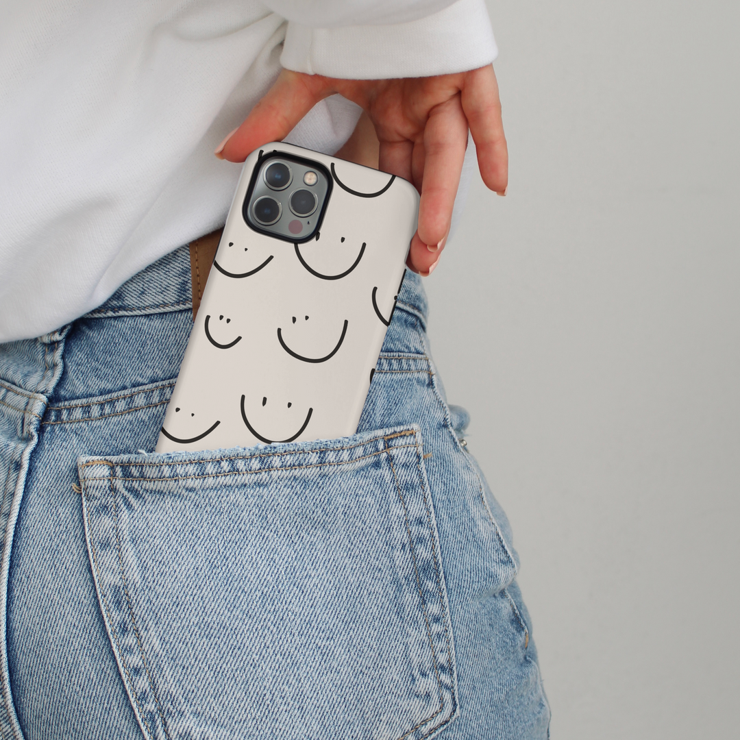 Tough MagSafe® Phone Case - Smiley Doodle