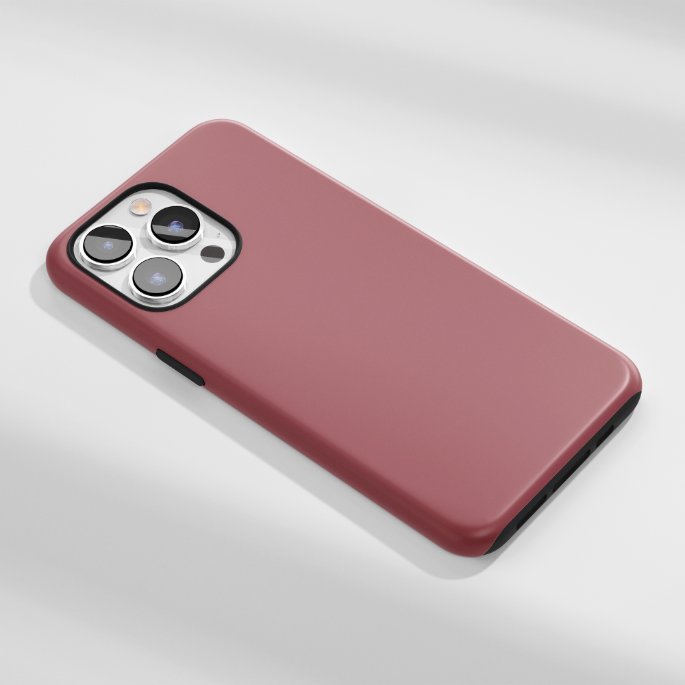 Tough Phone Case - NAKD Burgundy