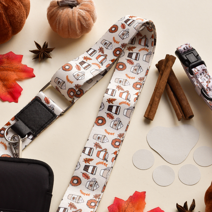 Dog Walking Black Bag Bundle - Autumn Spiced Latte