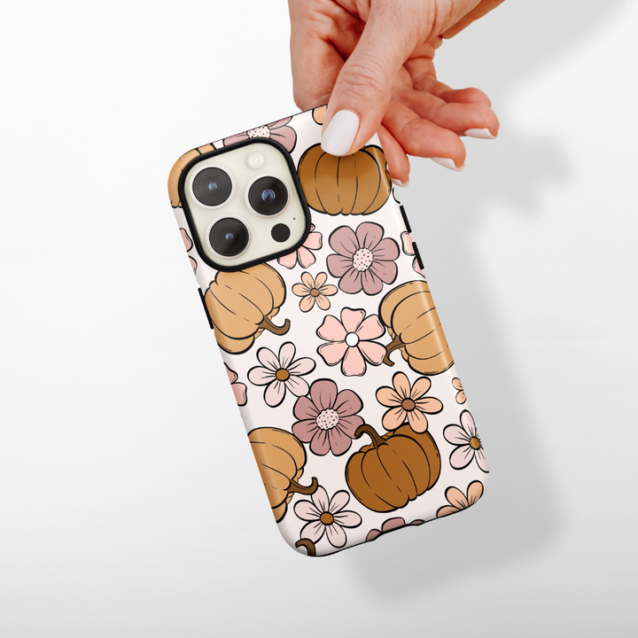 Tough Phone Case - Pumpkin Meadow