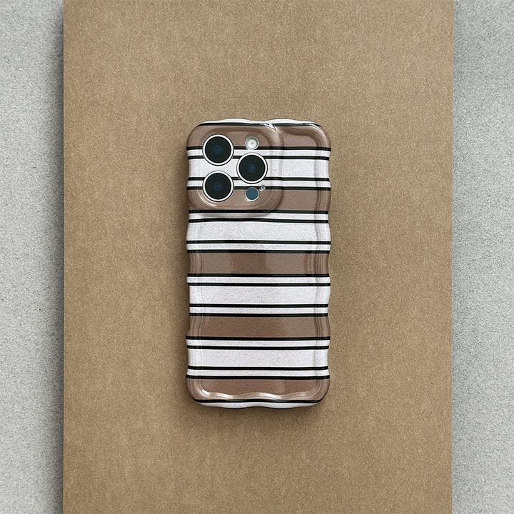 Wavy Phone Case - Retro Stripes
