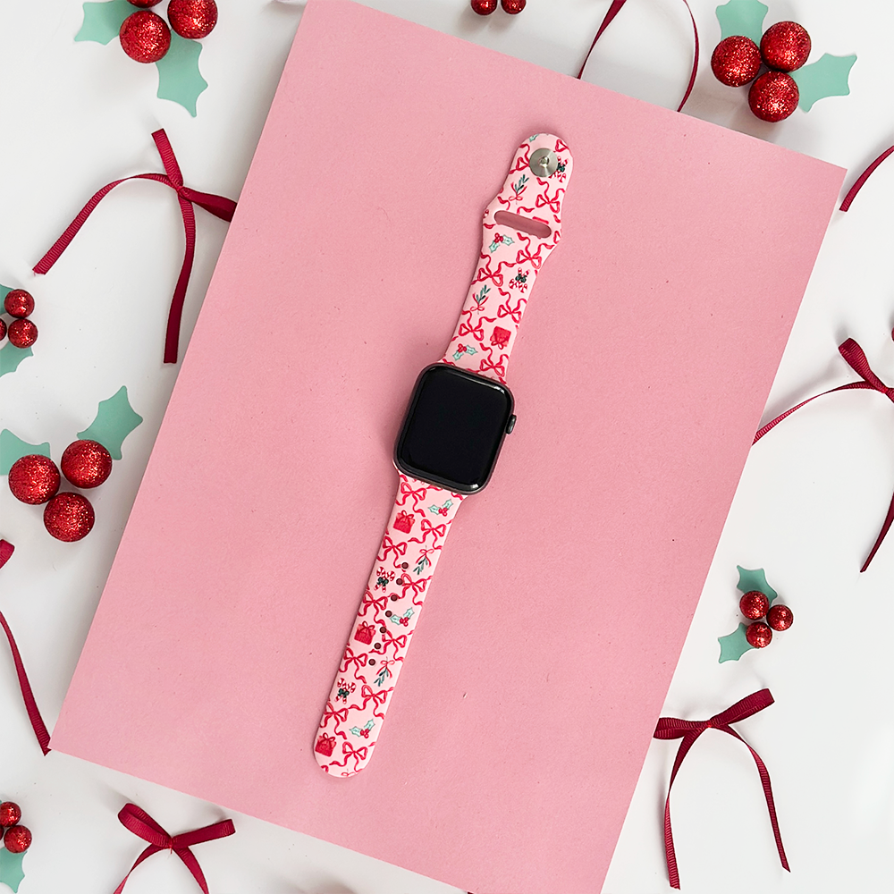 Christmas Kisses Apple Watch Strap