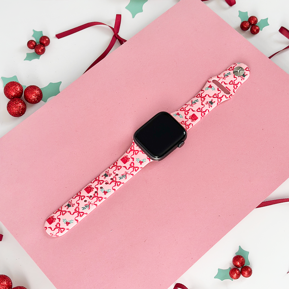 Christmas Kisses Apple Watch Strap