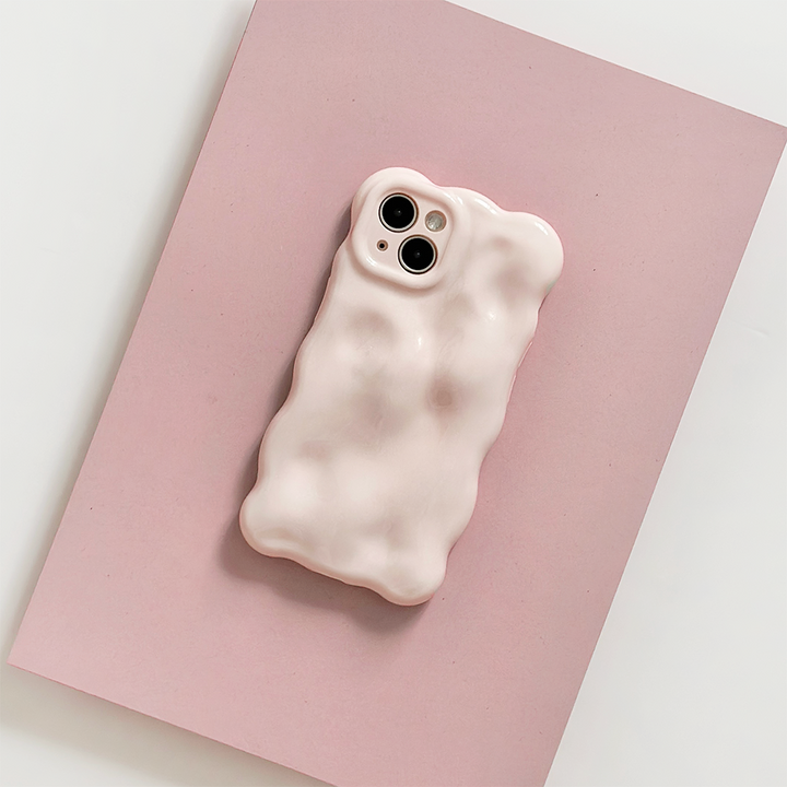 3D Bubble Phone Case - Ballet Pink