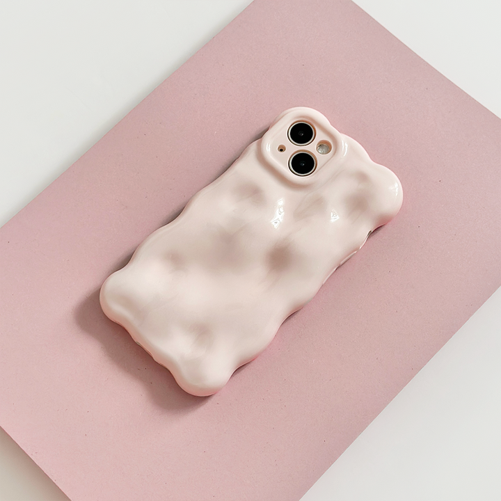 3D Bubble Phone Case - Ballet Pink