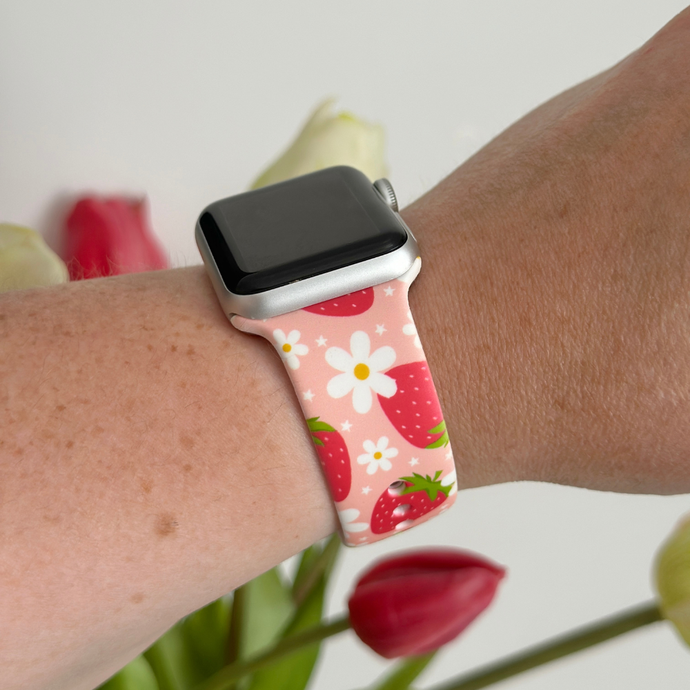 Berry Cute Strawberry Apple Watch Strap