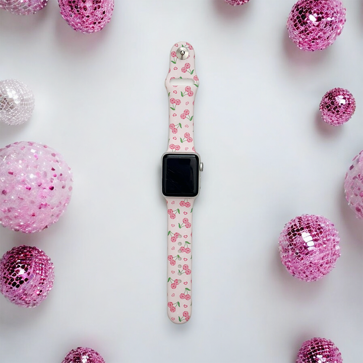 Disco Cherries Apple Watch Strap