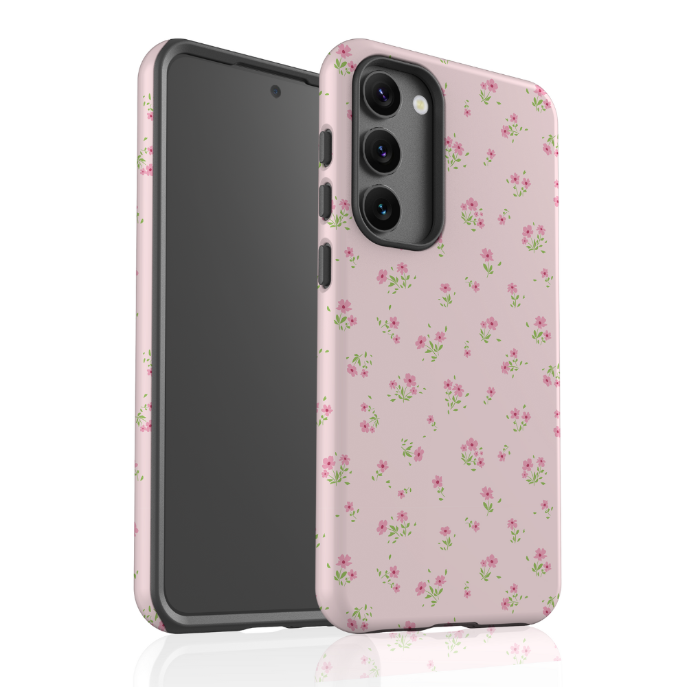 Samsung Phone Case - Ditsy Floral Pink