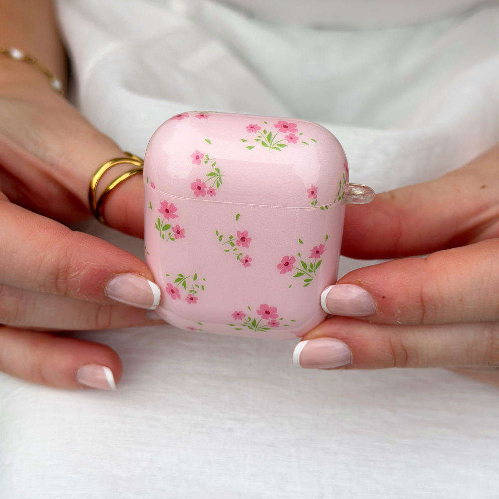 Airpods Case - Ditsy Floral Pink