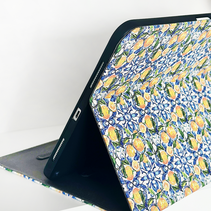 Amalfi Lemon iPad Case