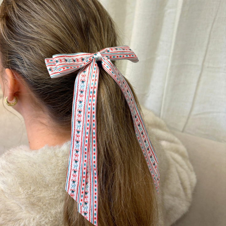 Ribbon Bow Clip - Let It Bow